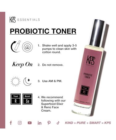 KPS Essentials Triple Cleansing Method - Deep Cleanse Brighten & Exfoliate | Oil Cream & Probiotic Toner for All Skin Types - Radiant & Refreshed Skin - Buy Online on GoSupps.com