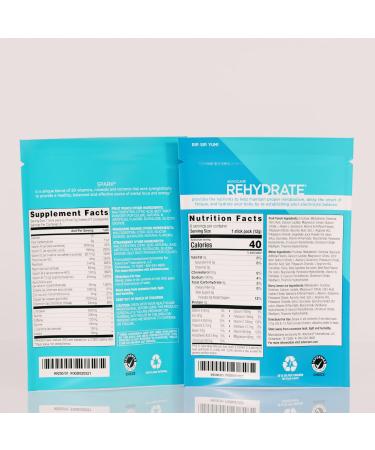 AdvoCare Refueling Energy Bundle - Spark Energy & Rehydrate Drink Mix for Energy & Hydration - 6 Stick Packs Multiple Flavors - Shop Internationally - Buy Online on GoSupps.com