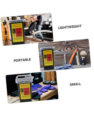 FRCOLOR 6-Pack Razor Blade Disposal Container | Safe Storage for Waste Blades | International Shipping Available - Buy Online on GoSupps.com