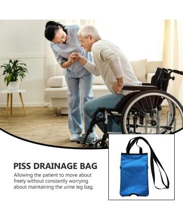 Catheter Stabilization Device Adjustable Strap Catheter Bag Covers with Washable and Reusable High Capacity for Travel Wheelchair Bed(1000ml 1500ml 2000ml) Brown M (1500ML) M (1500ML) Brown - Buy Online on GoSupps.com