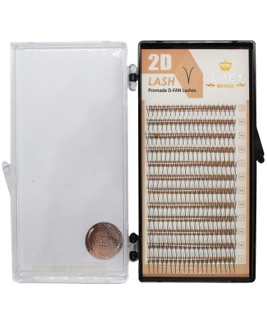 P-Beauty 2D Volume Eyelashes | Macy Y-Lashes | Professional Extensions | Curl C 0.10mm 10mm | International Shipping - Buy Online on GoSupps.com