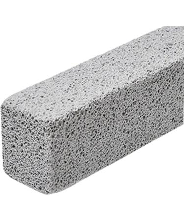 Premium 5-in-1 Cleaning Set: Pumice Stone Cleaner Curved Handle Toilet Bowl Cleaner Remover Scouring Stick for Pool and Bathroom Complete with Tile and Toilet Brush-size1 - Buy Online on GoSupps.com