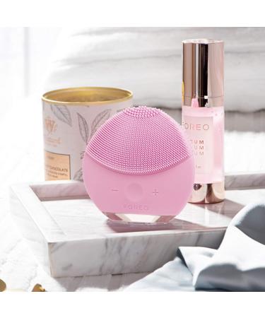 FOREO Luna Mini 2 Plus Facial Massage Device | Compact Cleansing & Firming | All Skin Types | Pearl Pink - Buy Online on GoSupps.com