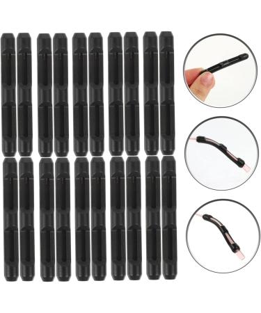 10 Pairs Non-Slip Silicone Glasses Retainers | Durable Eyeglass Ear Grips | Black Earmuffs 5.7x0.7CM - International Shipping Available - Buy Online on GoSupps.com