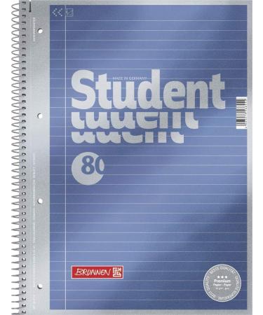 Premium A4 Fountain Notepad - 80 Sheets Lined 90g/m 4-Fold Punched Metallic Cover - Ideal for College Students | International Shipping Available - Buy Online on GoSupps.com