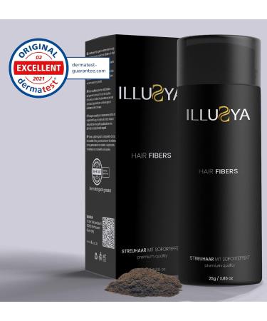 Buy Illusya Scatter Hair Fibers - Premium Hair Sealing for Full Hair in Seconds (3rd Brown) - Perfect for Thin Hair - Fast International Shipping - Buy Online on GoSupps.com