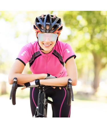 Zumlloma UV 400 Bicycle Glasses for Men & Women - Windproof Colorful Anti-UV Racing & Outdoor Sports Eyewear - Buy Online on GoSupps.com