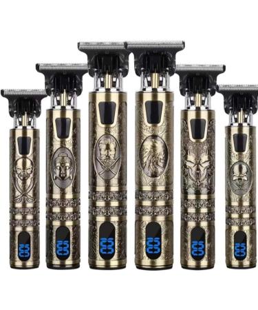 Vintage Style T9 Beard Trimmer - Antique Design 4-Piece Grooming Kit for Perfect Beard Care - Buy Online on GoSupps.com