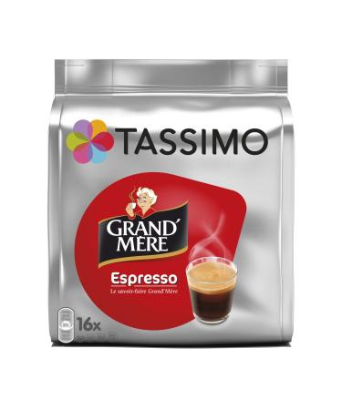16 T DISCS Tassimo CAFE GRAND'MERE Expresso LES ESSENTIELS pods 16 x 60ml 104g