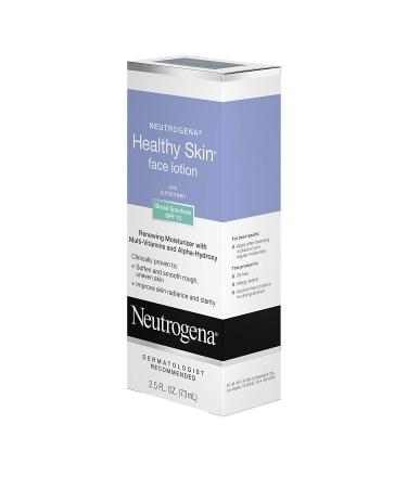 Neutrogena Healthy Skin Face Moisturizer with SPF 15 & AHA - 2.5 oz - Buy Online on GoSupps.com