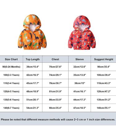 JinBei Toddler Kids Waterproof Windbreaker Jacket | 1-7 Years | Hooded Zip Coat | Sunproof Raincoat | Cartoons Design | Yellow (130 Jaune) - Buy Online on GoSupps.com