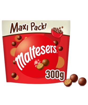 Maltesers chocolate balls with airy crunchy core chocolate snack 1 pack (1 x 300g)