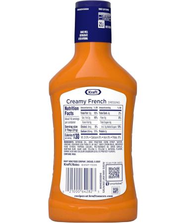 Kraft Creamy French Salad Dressing 16 oz by Kraft - Buy Online on GoSupps.com