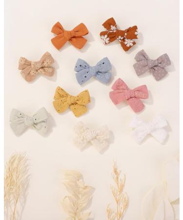 Jollybows 20 Pieces 5cm Baby Girls Hair Loops & Mini Clips | Cute Hair Accessories for Kids & Teens - International Shipping Available - Buy Online on GoSupps.com