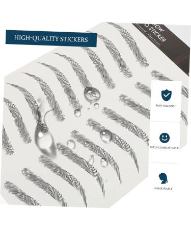 Beavorty 10Pcs Eyebrow Shaping Stickers Bionic stickers beauty products beauty stickers eyebrow stickers - Buy Online on GoSupps.com