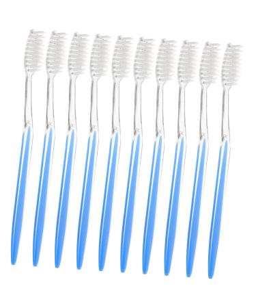 VILLFUL Soft Toothbrush 50pcs Disposable Toothbrushes Camping Toothbrush Plastic Travel Kit Adult Disposable Toothbrush