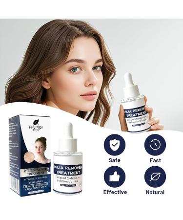 Milia Remover Treatment Milia Spot Treatment with Saliclic Acid Milia Acne Serum for Eyes and Face 1 FL OZ - Buy Online on GoSupps.com