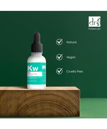 Dr Botanicals Kiwi Cooling Eye Serum 15ml - Superfood Blend with Citrus & Grapefruit for Bright Eyes - International Shipping Available - Buy Online on GoSupps.com