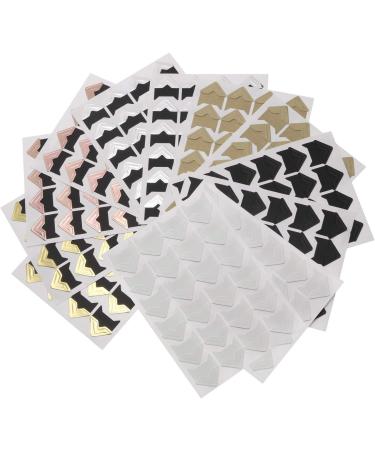 Penta Angel 288 Self Adhesive Photo Corner Stickers - 12 Sheets, 6 Colors - DIY Scrapbooking, Photo Album, Journal, Diary - Buy Online on GoSupps.com