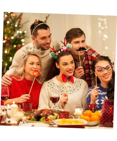 DRESSOOS 2 Pairs Christmas Hair Clips Xmas Hair Clip Girls Christmas Barrette Christmas Hair Accessories Women Hair Clips Clips for Hair Antlers Barrette Clothing Cosplay Baby Abs - Buy Online on GoSupps.com