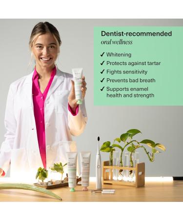 Boka Fluoride Free Toothpaste - Nano Hydroxyapatite - Ela Mint 4oz and Travel Size Mouthwash Tablets - Hydroxyapatite Fluoride/Alcohol Free & Eco-Friendly - Buy Online on GoSupps.com