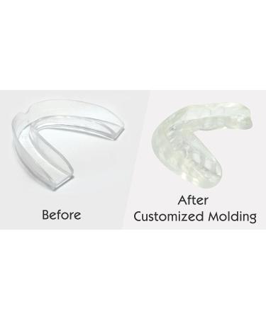 2 Pack USA-Made Mouth Guard for Grinding Teeth | Slim Anti-Grinding Night Guard - Whitening Dental Guard | Stops Bruxism, Teeth Clenching | BPA-Free - Buy Online on GoSupps.com