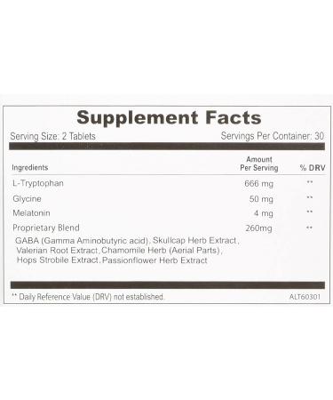 Alteril Sleep Aid 60-Count Box - Natural Sleep Supplement for Better Rest - Buy Online on GoSupps.com