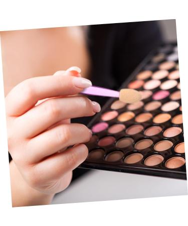 Beavorty Disposable Brushes 100pcs Cosmetic Eyeshadow Double-ended Eye with Dual Ended Shadow Double Container - Buy Online on GoSupps.com