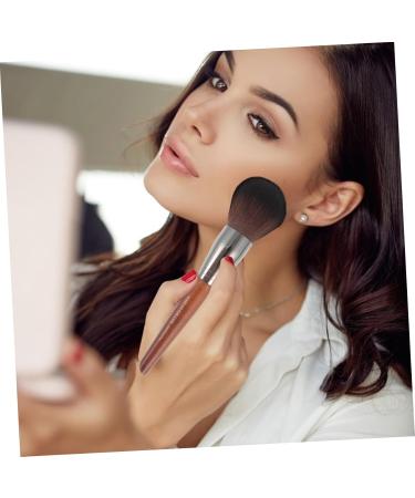 DOITOOL 1 Pc Large Size Loose Powder Brush Fashionable Blusher Brush Makeup Powder Brush Highlighting Makeup Brush Facial Face Oversized Artificial Fiber Honey Powder Brush 20x3cm As Shown - Buy Online on GoSupps.com