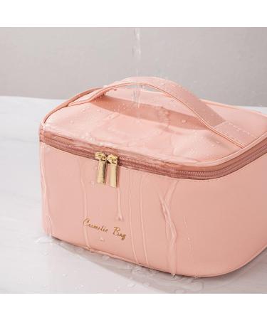 Portable Travel Makeup Bag for Women | Small Cosmetic Organizer Pouch in Tiffany Blueish Green - Buy Online on GoSupps.com