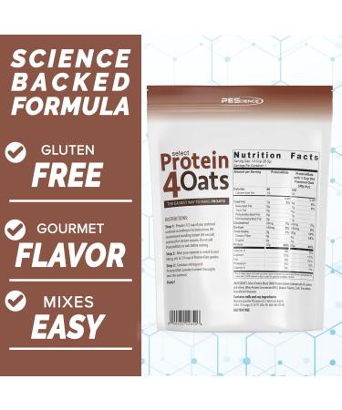 PEScience Select Protein4Oats Maple Brown Sugar - Whey & Casein Blend 12 Servings - Buy Online on GoSupps.com