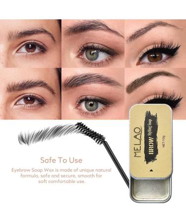 Tinted Gel Brow Waterproof Brow Wax Gel Tinted Eyebrow Gel Clear Includes Eye Brow Wax Brushes for Girlfriend Daughter Mother Makeup Lover Pochy - Buy Online on GoSupps.com