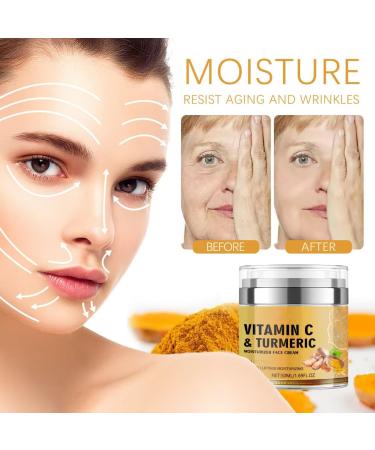 Cr me hydratante la vitamine C pour le visage cr mes claircissantes pour la peau exfoliant corporel au curcuma pour le corps cr me la vitamine C pour le visage exfoliant au curcuma pour 1 pi ce. - Buy Online on GoSupps.com