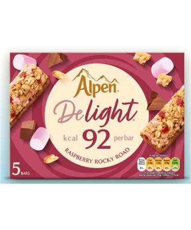 Alpen Delight Cereal Bars Bundle Contains 6 Flavours - 5 of Each 30 Bars Total Low Calorie Snacks Multipack Bulk Buy - Buy Online on GoSupps.com
