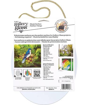 Gallery Glass Oval - Large Stained Glass DIY Surface for Arts and Crafts | 19746 - Buy Online on GoSupps.com
