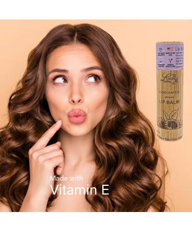 Luxiny Lip Balm in a Bamboo Tube Vegan Natural Moisturizing with Sunflower Wax and Vitamin E (Black Raspberry Vanilla) Black Raspberry Vanilla 1 Count (Pack of 1) - Buy Online on GoSupps.com
