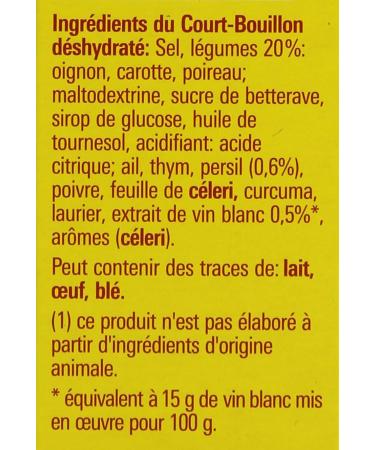 Maggi Court - Bouillon L gumes & Vin Blanc (3 Sachets) - 150g - Buy Online on GoSupps.com