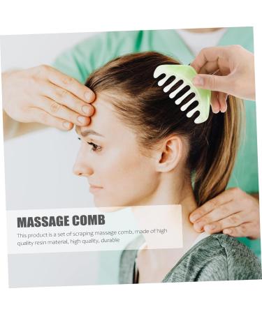 Beaupretty 6-Pack Massage Comb Hairstick for Gua Sha & Face Massage - Afro Comb & Scratching Tool for Men - Enhance Relaxation & Wellness - Buy Online on GoSupps.com