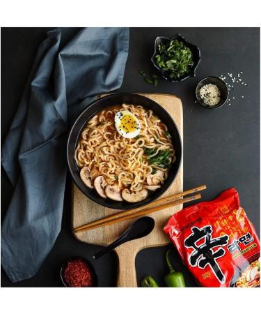 CNMART Nong Shim Shin Ramyun Gourmet Spicy Instant Noodle 120g Halal (Pack of 15) - Buy Online on GoSupps.com