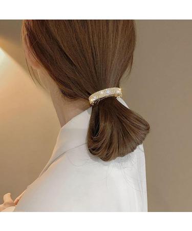 JYTDBCS Crystal Hair Clips Barrettes Slides Grips for women Hair Accessories Crystal Hairpins Everyday Wear Prom Party Ponytail Holder Women Girl Birthday Gift (Silver+Gold) - Buy Online on GoSupps.com