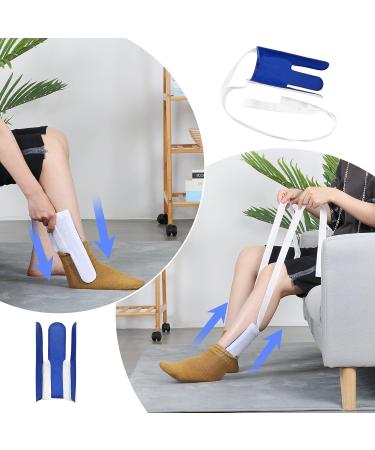 Elorgzem Sockenan - Educational Dressing Aid for Socks & Stockings | Perfect for Seniors Pregnant Women & Those with Limited Mobility - Buy Online on GoSupps.com