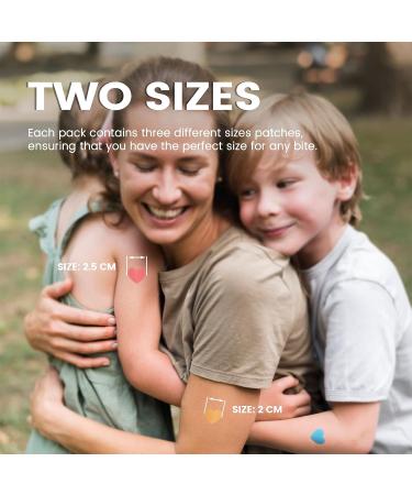 Kids Itch Relief Patches - Natural Bite Relief Stickers - Anti Itch After Sting - 27 Patches - Buy Online on GoSupps.com