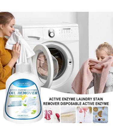 Clothes Stain Cleaner 200g Household Enzyme Stain Cleaner | Household Cleaning Supplies for Kitchen Home Automotive and Industrial Work Cle-ca - Buy Online on GoSupps.com