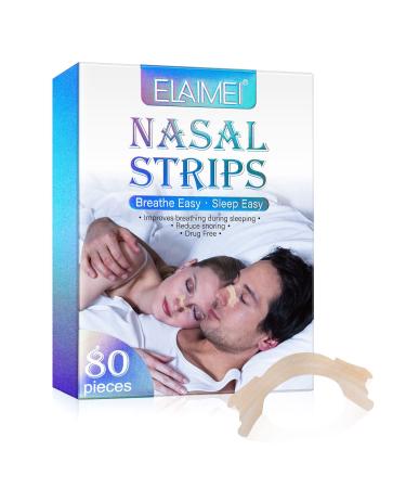 Nasal Strips for Snoring Better Breathe Anti Snoring Improve Sleeping Comfortable Nasal to Relieve Snore