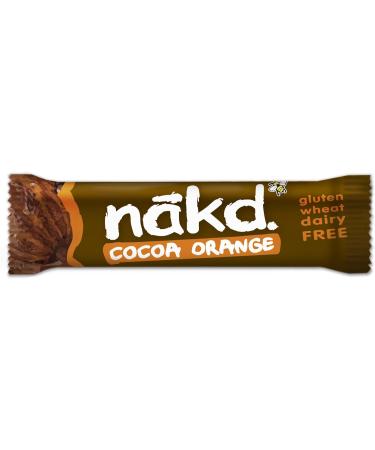  Nakd Nakd fruit and nut bars 24 x 35g (Cocoa Orange) - Buy Online on GoSupps.com