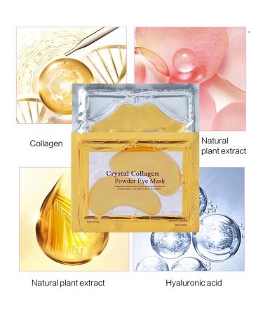 30 Pairs 24K Gold Lip & Under Eye Masks | Moisturizing Gel Patches for Fine Lines & Dark Circles | International Shipping - Buy Online on GoSupps.com
