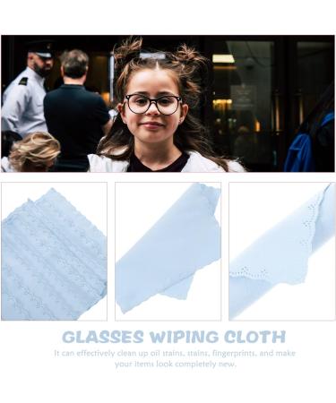 50pcs Flannel Eyeglass Cleaning Cloth - Lens Wipes for Glasses Small Wiping Cloths for Smudge-Free Vision | International Shipping Available - Buy Online on GoSupps.com