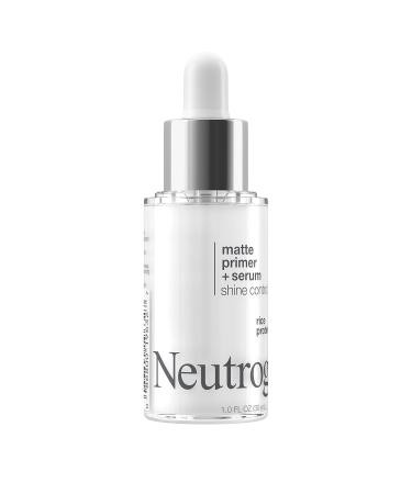 Neutrogena Shine Control Matte Booster Face Primer & Serum - Oil Absorbing Skin-Mattifying Primer with Rice Protein 1.0 fl. oz | International Shipping Available - Buy Online on GoSupps.com