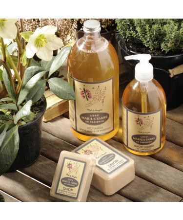 Savon De Marseille Liquid Soap 16.9 Fl Oz - Marius Fabre | Premium French Soap for All Skin Types - Buy Internationally - Buy Online on GoSupps.com