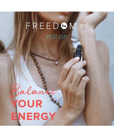 Modern M Unisex Palo Santo Essential Oils Roll On | Hand Blended Scent with Palo Santo Sandalwood Lavender Bergamot and Jojoba | 100% Natural Vegan Sulfate Free Relaxes & Uplifts | Made in USA - Buy Online on GoSupps.com